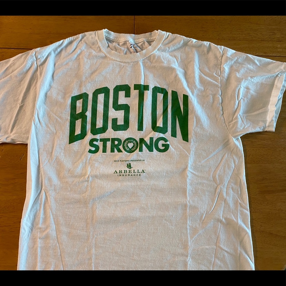 Boston Strong White T-Shirt
